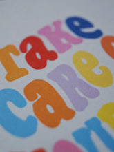 Lade das Bild in den Galerie-Viewer, TAKE CARE POSTKARTE