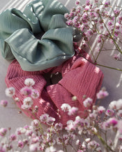 Lade das Bild in den Galerie-Viewer, Mint&Rosa Scrunchies