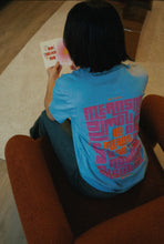 Lade das Bild in den Galerie-Viewer, NO MEANS NO – UNISEX OVERSIZE SHIRT BLUE SOUL