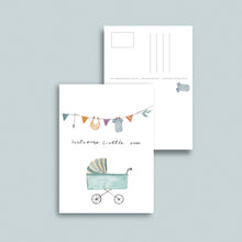 Lade das Bild in den Galerie-Viewer, WELCOME LITTE ONE - POSTKARTE