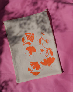 florale Geschirrtucher